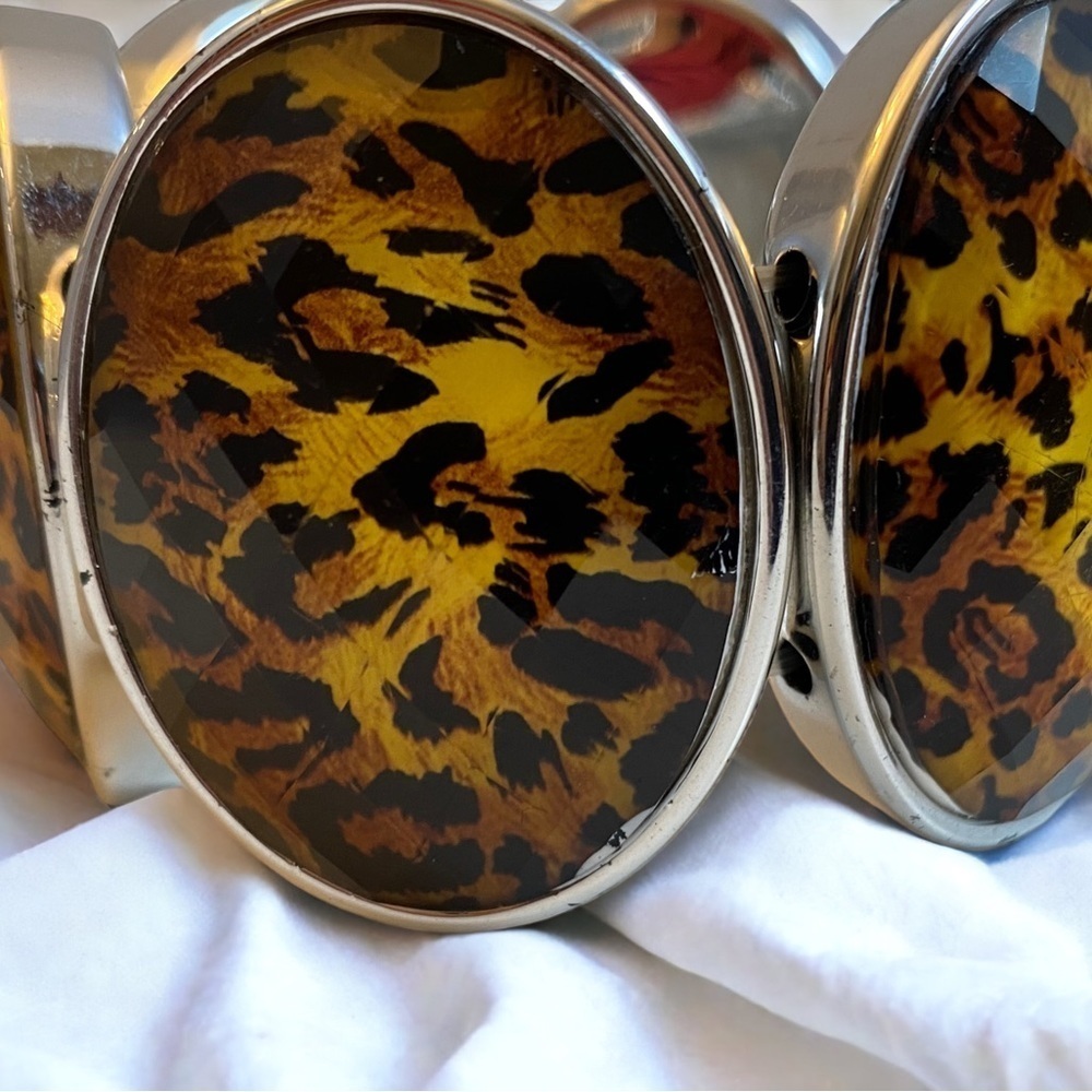 nOir leopard print bracelet - Picture 6 of 6